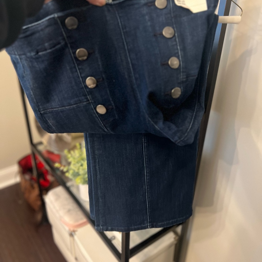 Express High Rise Dark Indigo Jeans